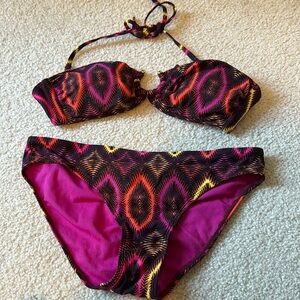 Laundry by Shelli Segal Multicolor Bikini